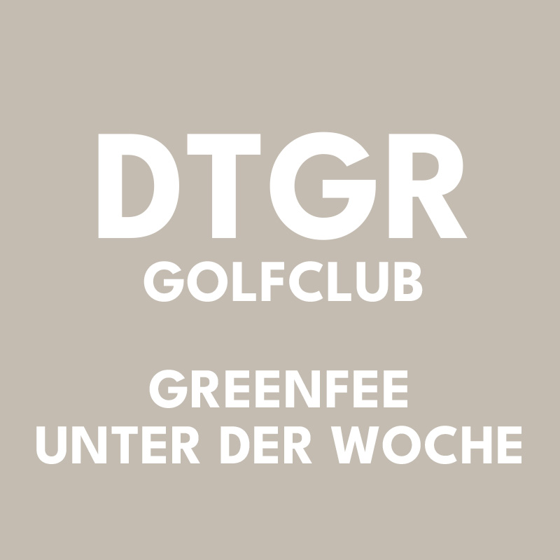 Wertgutschein Greenfee unter der Woche 65€